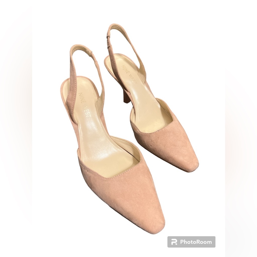 Nine West rose gold heel